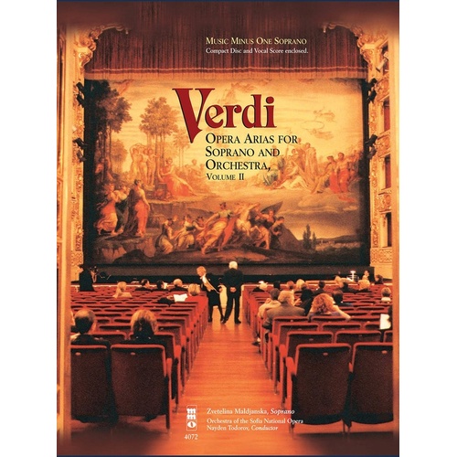 Verdi - Opera Arias Soprano and Orch Vol 2 Book/CD (Softcover Book/CD)