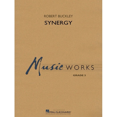 Synergy CB3 SC/PTS - Hal Leonard Band Music, MusicWorks Grade 3, Duration 4:30, Concert Opener, Festive Overture