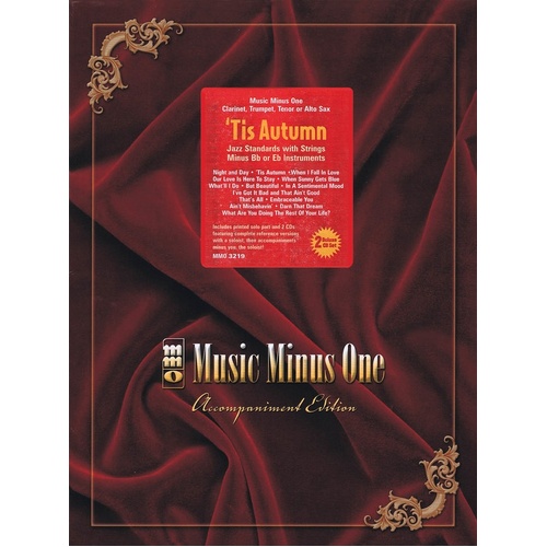 Tis Autumn Jazz Standards W Strings Clarinet Book/CD (Softcover Book/CD)
