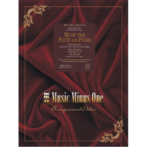 Music For Flute and Piano Intermediate Book/CD (Softcover Book/CD)
