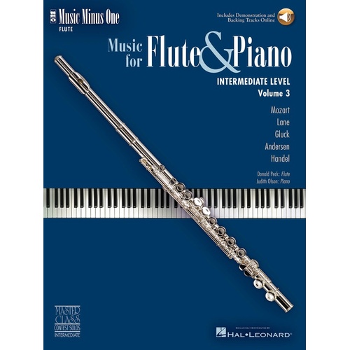 Intermediate Flute Solos Vol 3 Book/CD (Softcover Book/CD)
