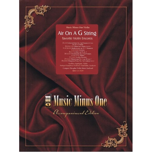 Air On A G String Favorite Violin Encores Book/CD (Softcover Book/CD)