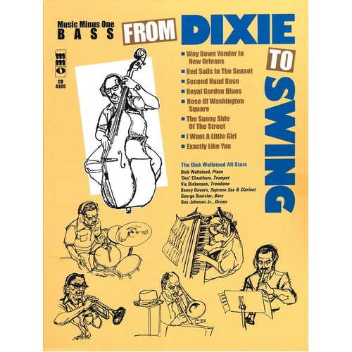 From Dixie To Swing Double Bass Book/CD (Softcover Book/CD)