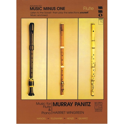 Advanced Flute Solos Vol 3 Book/CD (Softcover Book/CD)