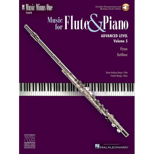Advanced Flute Solos Vol 5 Book/CD (Softcover Book/CD)