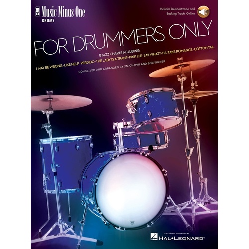 For Drummers Only Jazz Band Drum Book/CD (Softcover Book/CD)