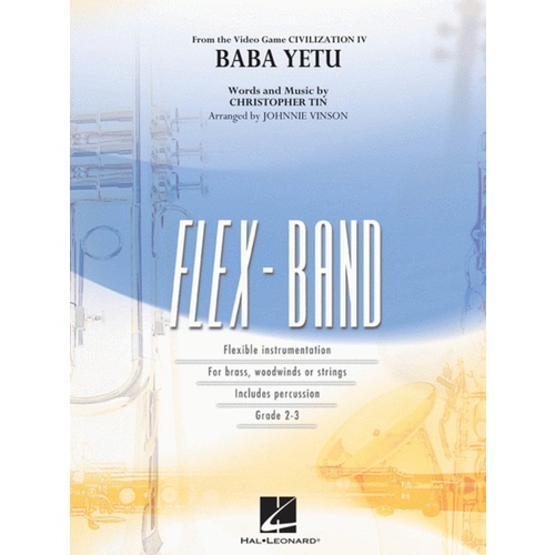 Baba Yetu Flexband Gr2-3 Score/Parts
