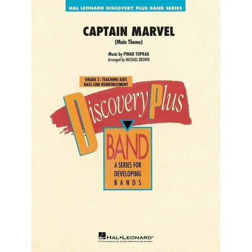 Captain Marvel Main Theme CB2 SC/PTS for Band