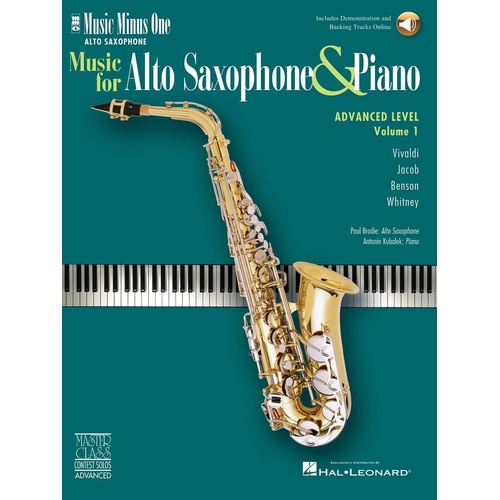 Advanced Alto Sax Solos Vol 1 Book/CD (Softcover Book/CD)