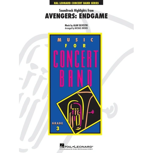 Soundtrack Highlights Avengers Endgame CB3 Sc/PTS Band Score