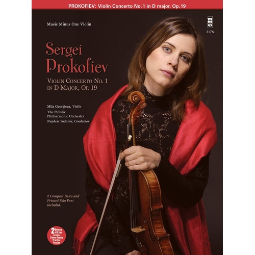 Prokofieff - Violin Concerto No 1 Op 19 Book/CD (Softcover Book/CD)
