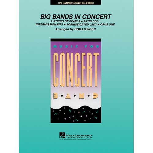 Big Bands In Concert Concert Band 4 (Pod) (Music Score/Parts)