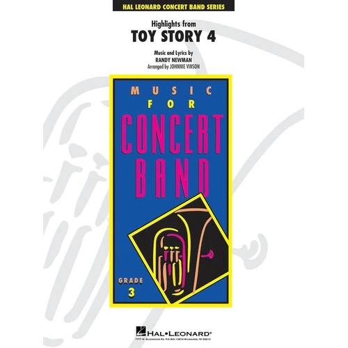 Highlights from Toy Story 4 for Band - Hal Leonard Young Concert Band