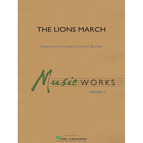 The Lions March - Hal Leonard - MusicWorks Grade 2 - Band - 1 Page