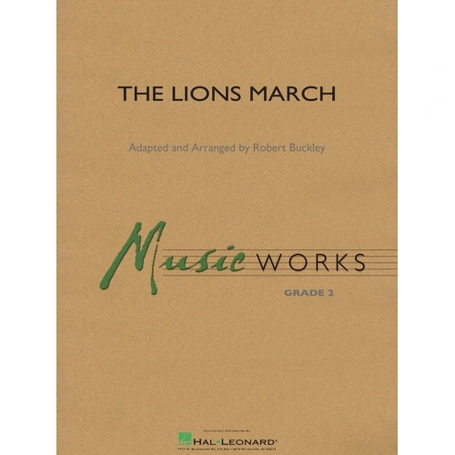 The Lions March CB2 SC/PTS Band Sheet Music