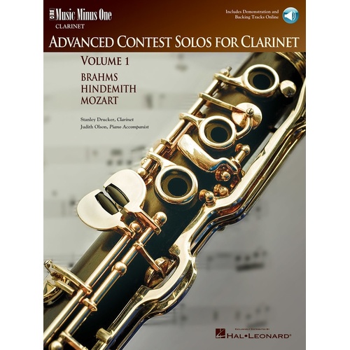 Advanced Clarinet Solos Vol 1 Book/CD (Softcover Book/CD)