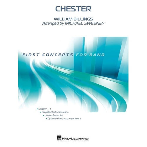 Chester CB0.5-1 SC/PTS Concert Band Arrangement for First-Year Players