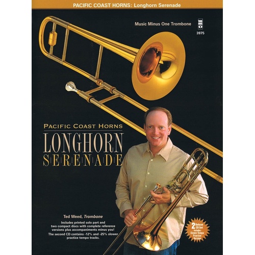 Pacific Coast Horns V1 Longhorn Serenade Trombone Book/CD (Softcover Book/CD)