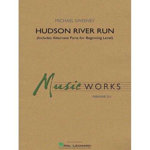 Hudson River Run for Band - MusicWorks Grade 2 by Hal Leonard