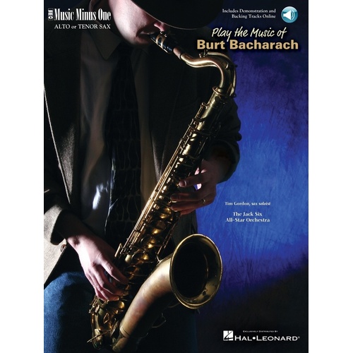 Play The Music Of Bacharach Sax Book/CD (Softcover Book/CD)