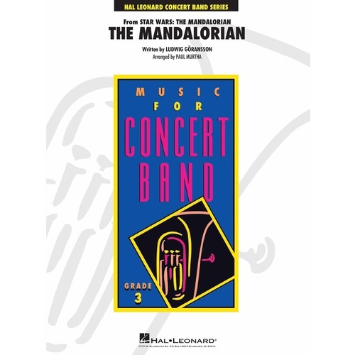 The Mandalorian CB3 SC/PTS - Young Concert Band Arrangement