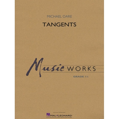 Tangents CB1.5 SC/PTS by Hal Leonard - MusicWorks Grade 1 for Band, 1 Page