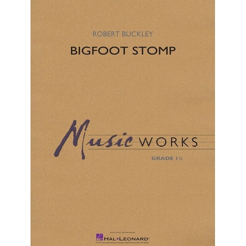 Bigfoot Stomp CB1.5 SC/PTS for Band by Hal Leonard