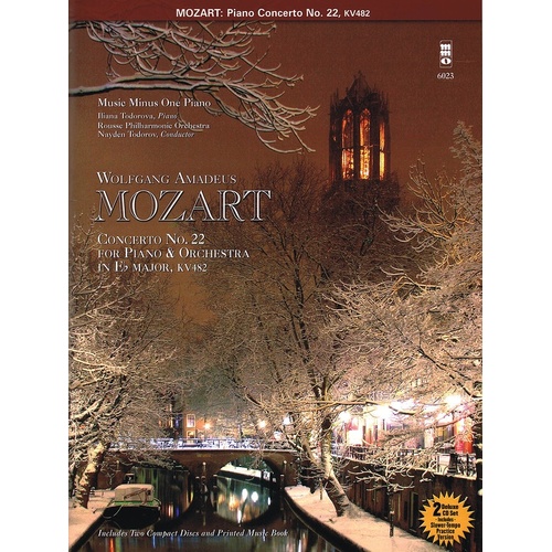 Mozart - Piano Concerto No 22 K482 Book/CD (Softcover Book/CD)