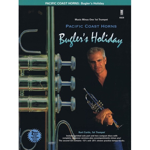 Pacific Coast Horns V1 Buglers Holiday Trumpet Book/CD (Softcover Book/CD)