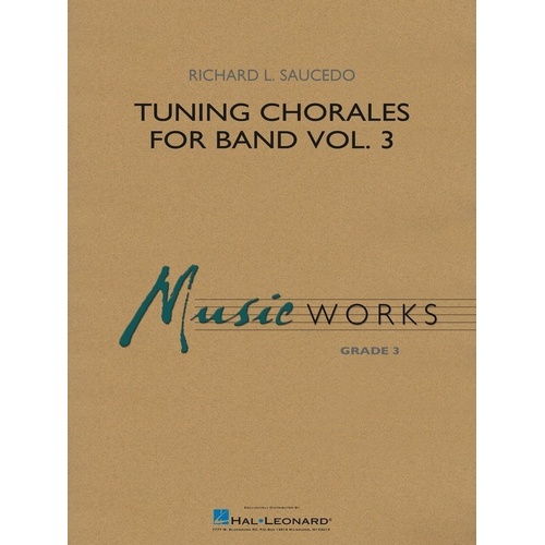 Tuning Chorales for Band Vol. 3 CB3 SC/PTS by Hal Leonard
