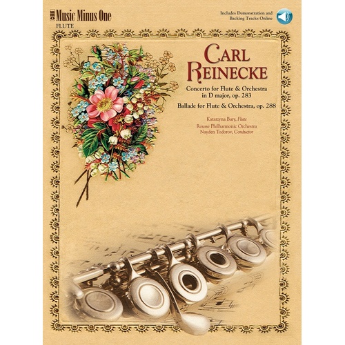 Reinecke - Concerto and Ballade For Flute Book/CD (Softcover Book/CD)