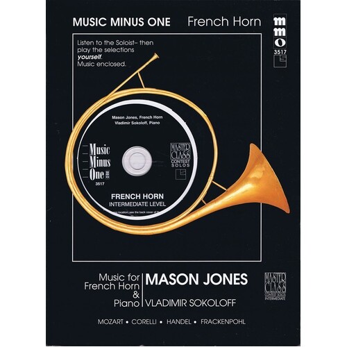 Intermediate French Horn Solos Vol 3 Book/CD (Softcover Book/CD)