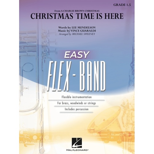 Christmas Time Is Here Easy Flexband Gr1.5 Score/Parts