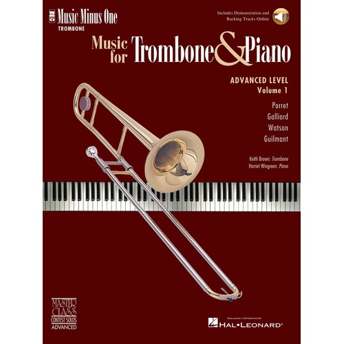 Advanced Trombone Solos Vol 1 Book/CD (Softcover Book/CD)