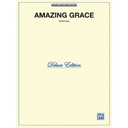 Amazing Grace Vocal Sheet Music