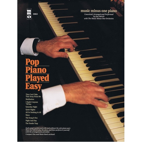 Popular Piano Made Easy With Orchestra Book/CD (Softcover Book/CD)