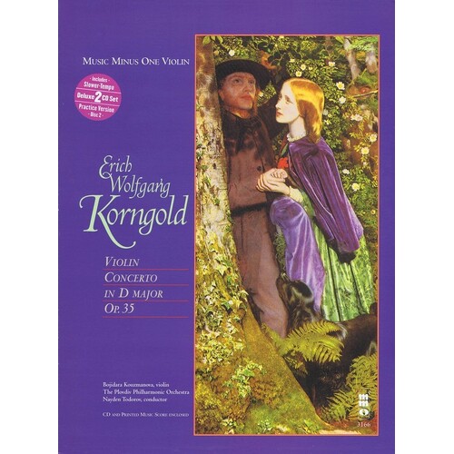 Korngold - Violin Concerto In D Maj Op 35 Book/CD (Softcover Book/CD)