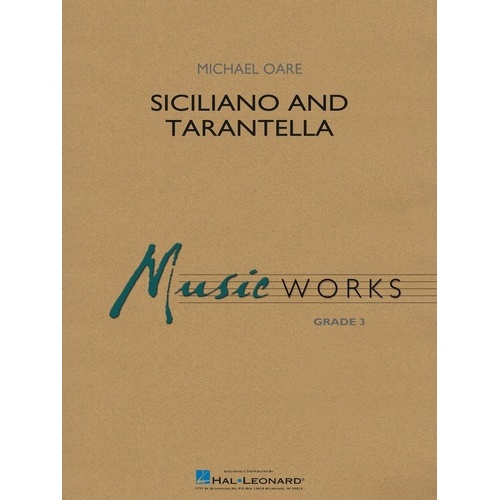 Siciliano and Tarantella CB3 SC/PTS by Michael Oare, Hal Leonard MusicWorks Grade 3