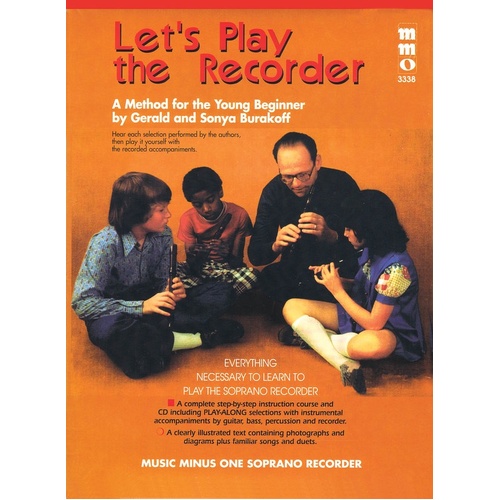 Lets Play The Recorder Book/CD (Softcover Book/CD)