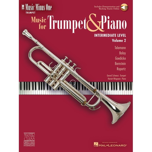 Intermediate Trumpet Solos Vol 2 Book/CD (Softcover Book/CD)