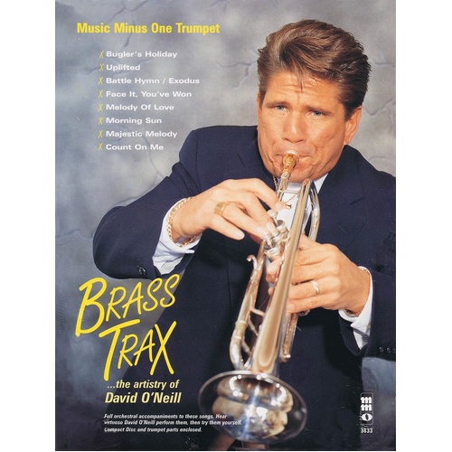Brass Trax Trumpet Artistry David Oneill Book/CD (Softcover Book/CD)