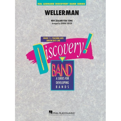 Wellerman Discovery Concert Band Arrangement for Young Players by Hal Leonard