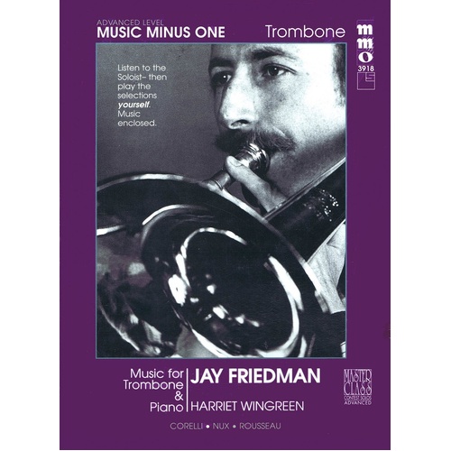 Advanced Trombone Solos Vol 4 Book/CD (Softcover Book/CD)