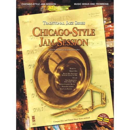 Chicago-Style Jam Session Trombone Book/CD (Softcover Book/CD)