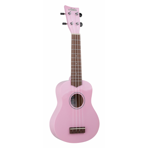 Ashton UKE120SPK Ukulele with Deluxe Bag - Shell Pink