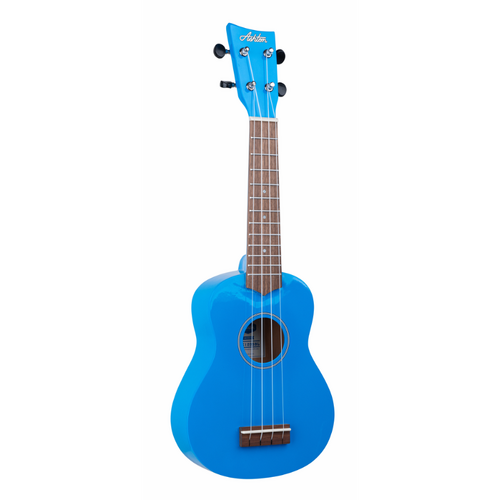 Ashton UKE120SBL Ukulele with Deluxe Gig Bag - Sky Blue