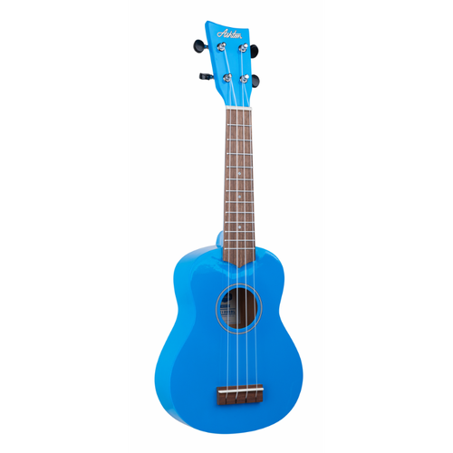 Ashton UKE120SBL Ukulele with Deluxe Gig Bag - Sky Blue