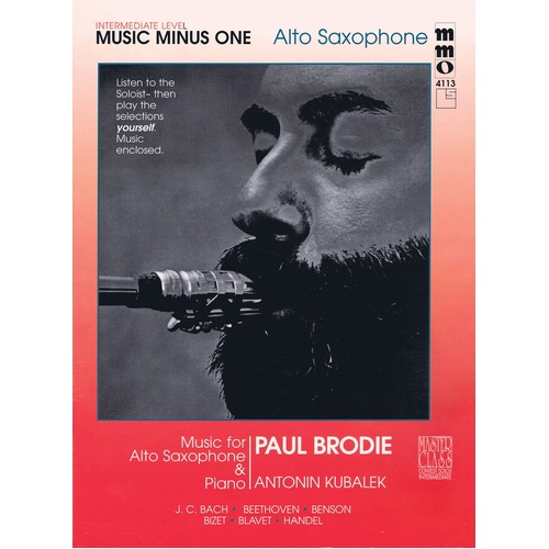 Intermediate Alto Sax Solos Vol 1 Book/CD (Softcover Book/CD)