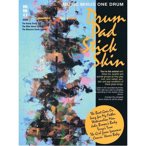 Drum Pad Stick Skin Book/CD (Softcover Book/CD)