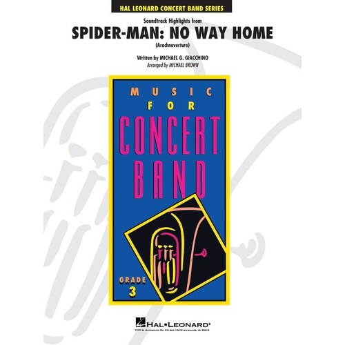 Soundtrack Highlights from Spider-Man: No Way Home CB3 SC/PTS